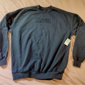 ✨SOLD✨ Blue Taylor Swift Eras Tour Crewneck